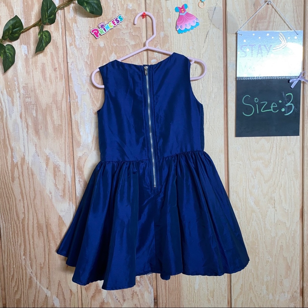 Disney Minnie Mouse Blue Dress Size 3 - Picture 3 of 6